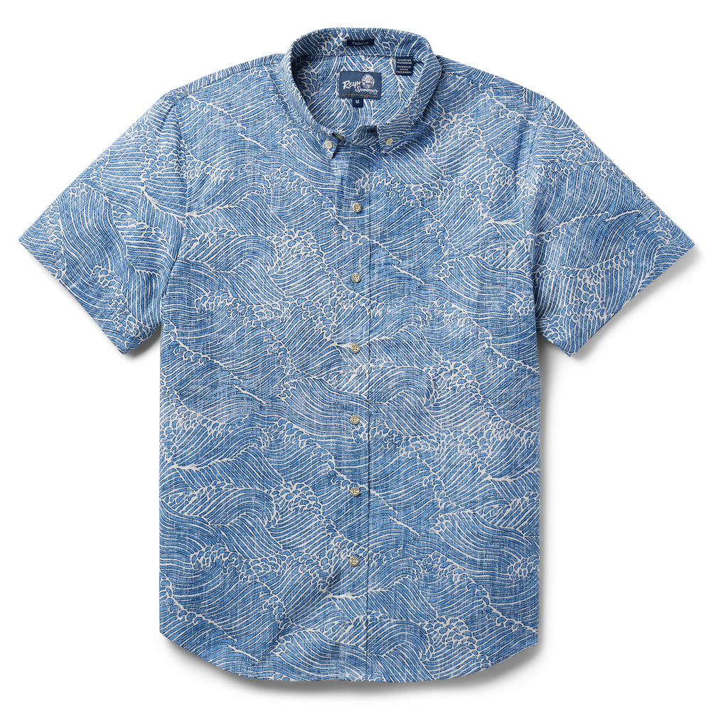 MOLOKAI CHANNEL MEN'S ALOHA SHIRT | Reyn Spooner