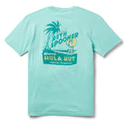 Reyn Spooner HULA HUT GRAPHIC TEE in MINT