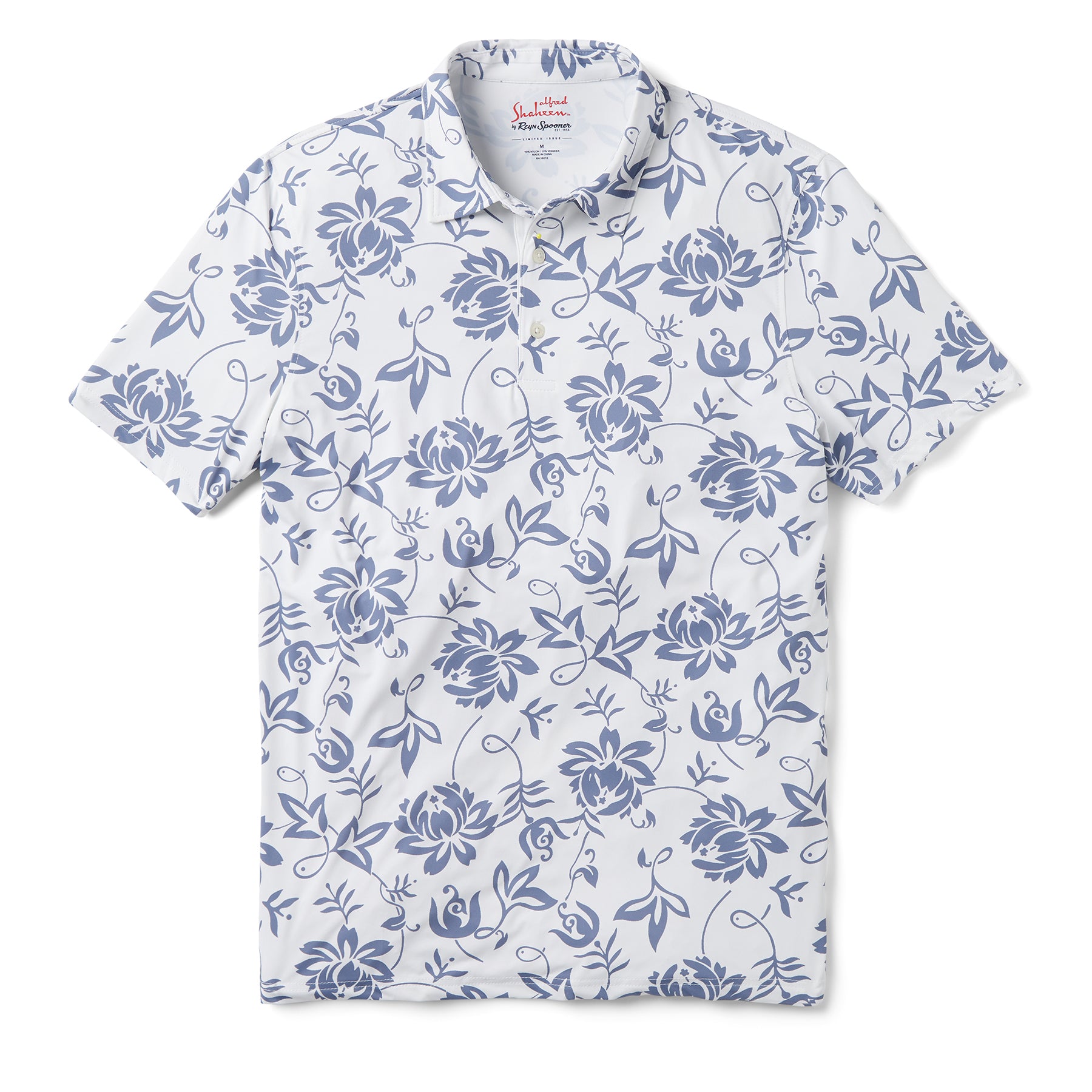 Reyn Spooner CLASSIC PAREAU PERFORMANCE POLO in WHITE