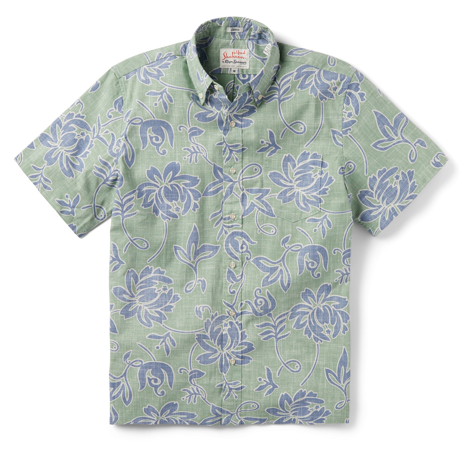 Reyn Spooner CLASSIC PAREAU BUTTON FRONT in LEAF