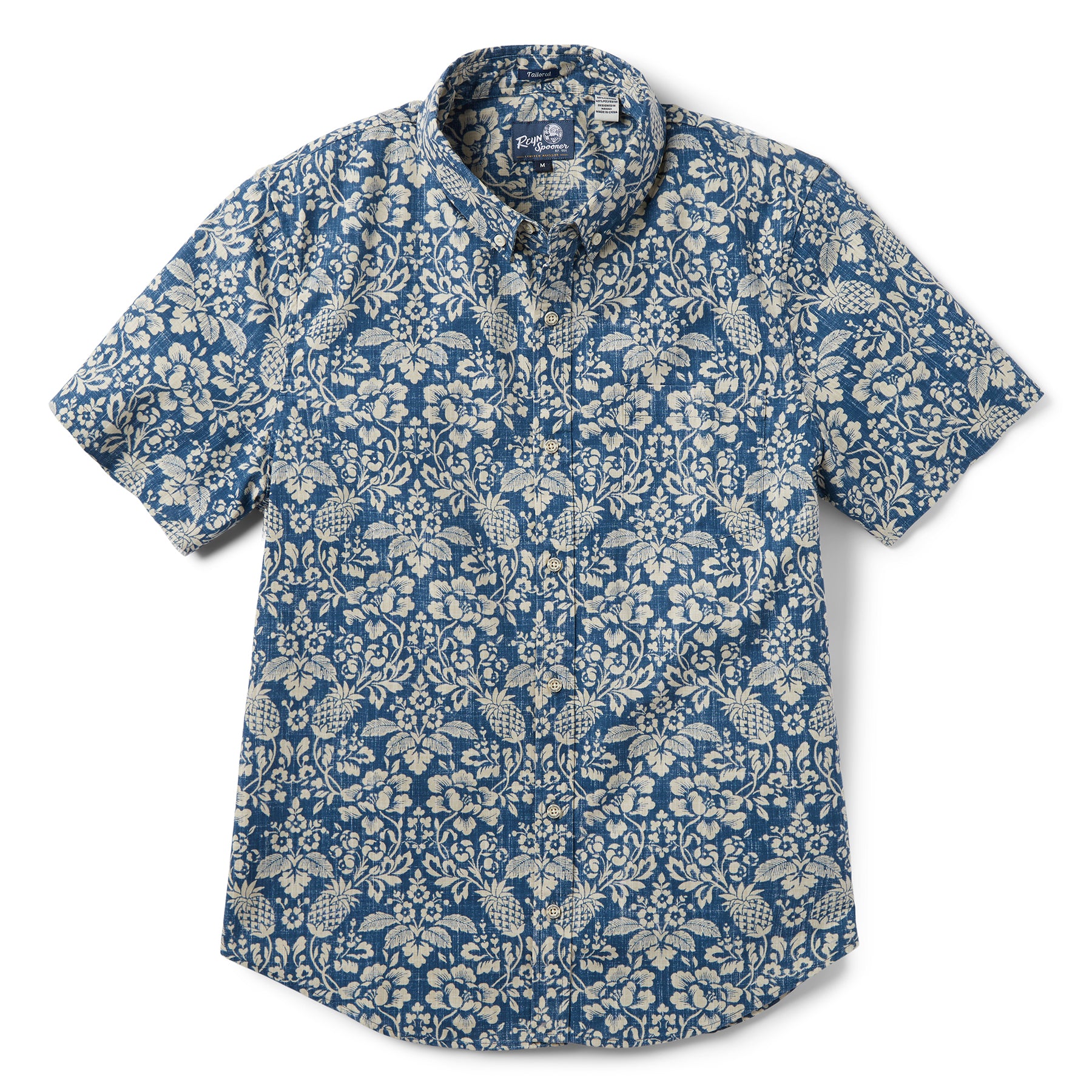 Reyn Spooner OAHU HARVEST TAILORED in NAVY