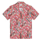 Reyn Spooner VINTAGE LONGBOARDS CAMP SHIRT in NANTUCKET RED