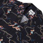 Reyn Spooner SOUTH SEAS CAMP SHIRT in BLACK