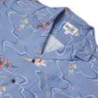 Reyn Spooner SOUTH SEAS CAMP SHIRT in INFINITY BLUE