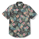 Reyn Spooner TROPICAL BLOOMS TAILORED in BLACK