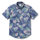 Reyn Spooner TROPICAL BLOOMS TAILORED in CROWN BLUE