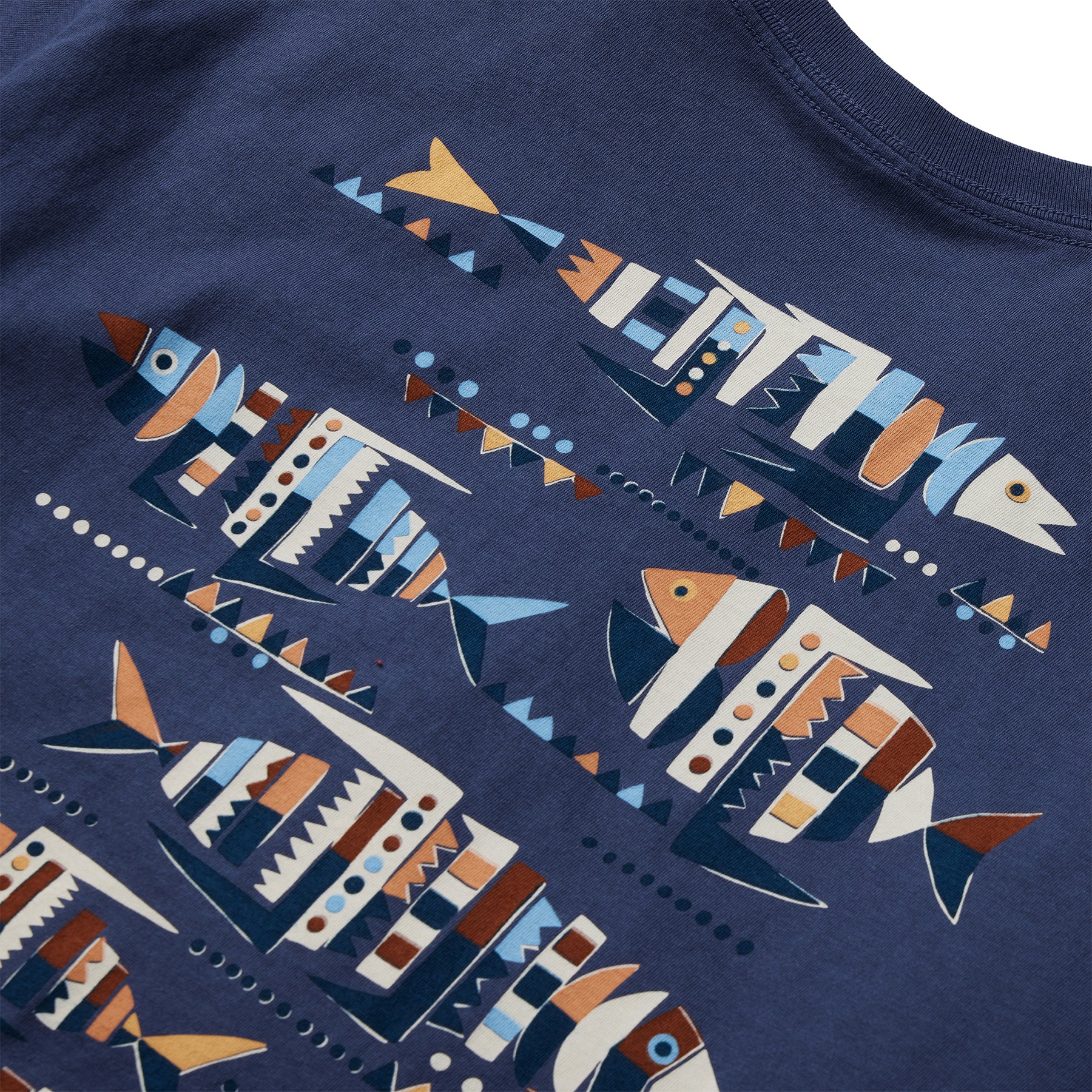 Reyn Spooner MAYAN PRIMITIVE GRAPHIC TEE in NAVY