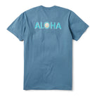 Reyn Spooner REYN'S ALOHA GRAPHIC TEE in SLATE