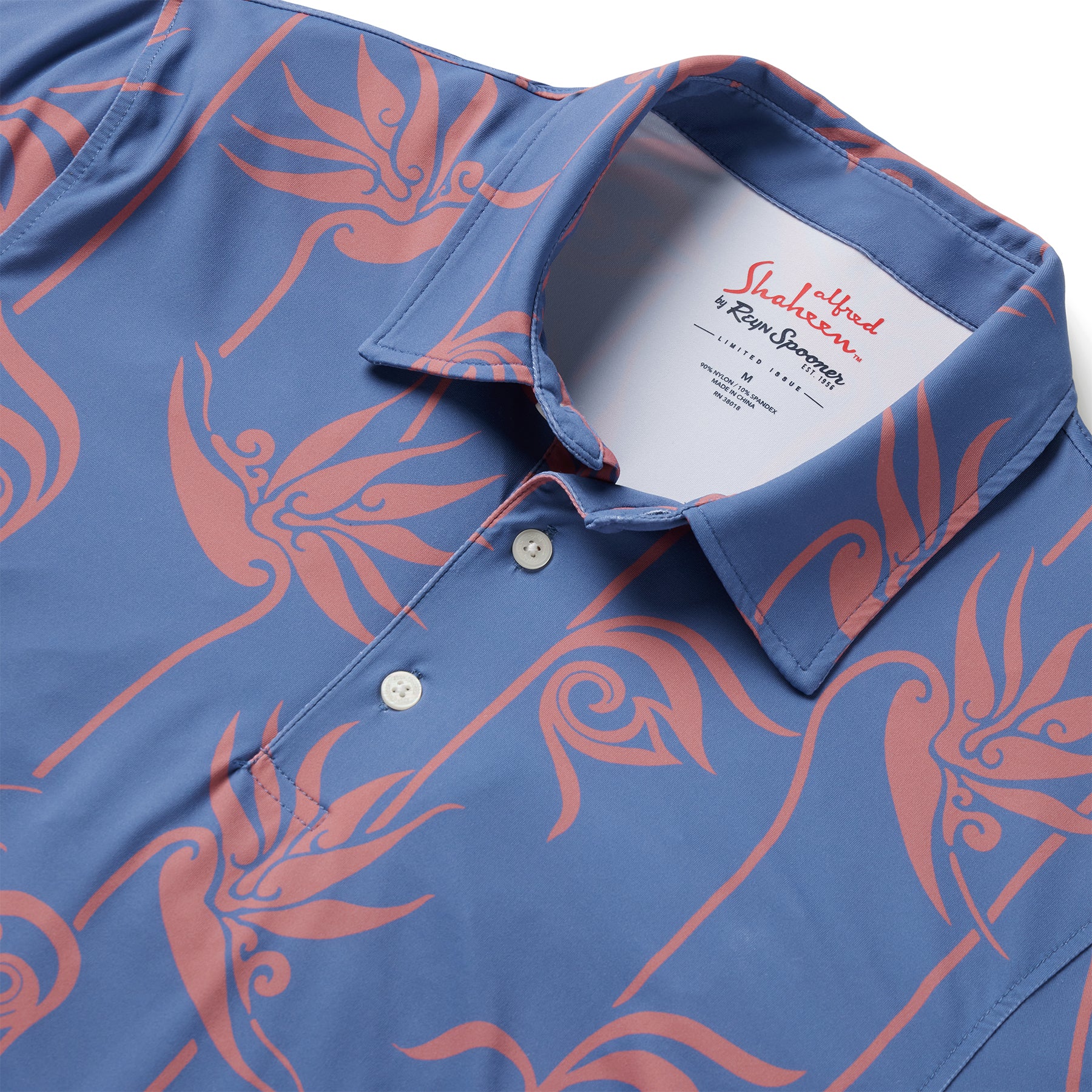 Reyn Spooner PERSONAL PARADISE PERFORMANCE POLO in BLUE HORIZON