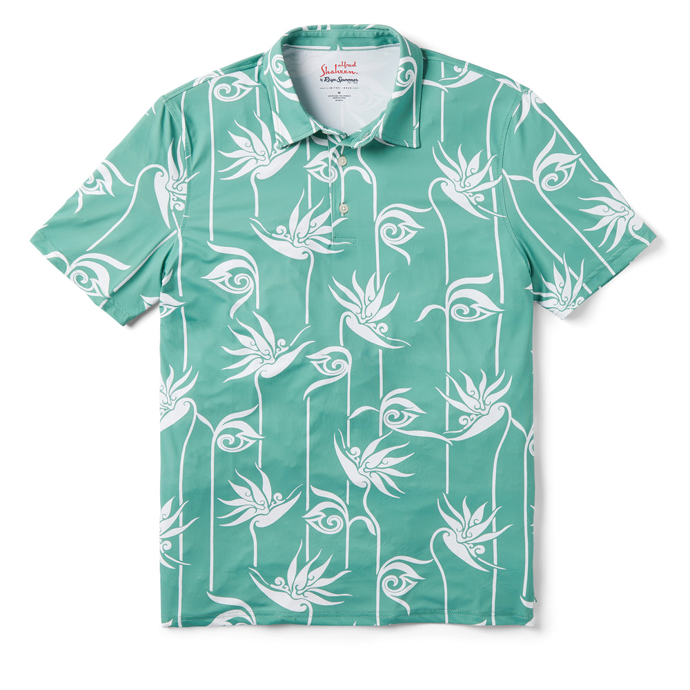 PERSONAL PARADISE MEN'S PERFORMANCE POLO | Reyn Spooner