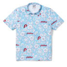 Reyn Spooner PHILADELPHIA PHILLIES COOPERSTOWN PERFORMANCE POLO in LIGHT BLUE