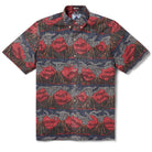 Reyn Spooner LUA PELE BUTTON FRONT in EARTH RED