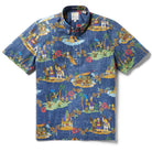 Reyn Spooner THE SIMPSONS™ HAWAIIAN VACATION PULLOVER in NAVY