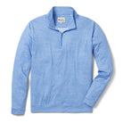 Reyn Spooner MOLOKAI CHANNEL PERFORMANCE QUARTER ZIP in BLUE