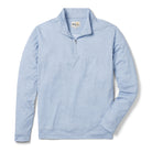 Reyn Spooner MOLOKAI CHANNEL PERFORMANCE QUARTER ZIP in GREY