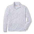 Reyn Spooner SOUTH PACIFIC TAPA PERFORMANCE QUARTER ZIP in WHITE