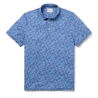 Reyn Spooner BISCUS BOUNTY PERFORMANCE POLO in BLUE