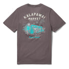 Reyn Spooner KALAPAWAI MARKET GRAPHIC TEE in GRAPHITE