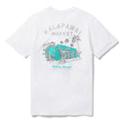 Reyn Spooner KALAPAWAI MARKET GRAPHIC TEE in WHITE