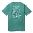 Reyn Spooner LA MARIANA GRAPHIC TEE in PINE