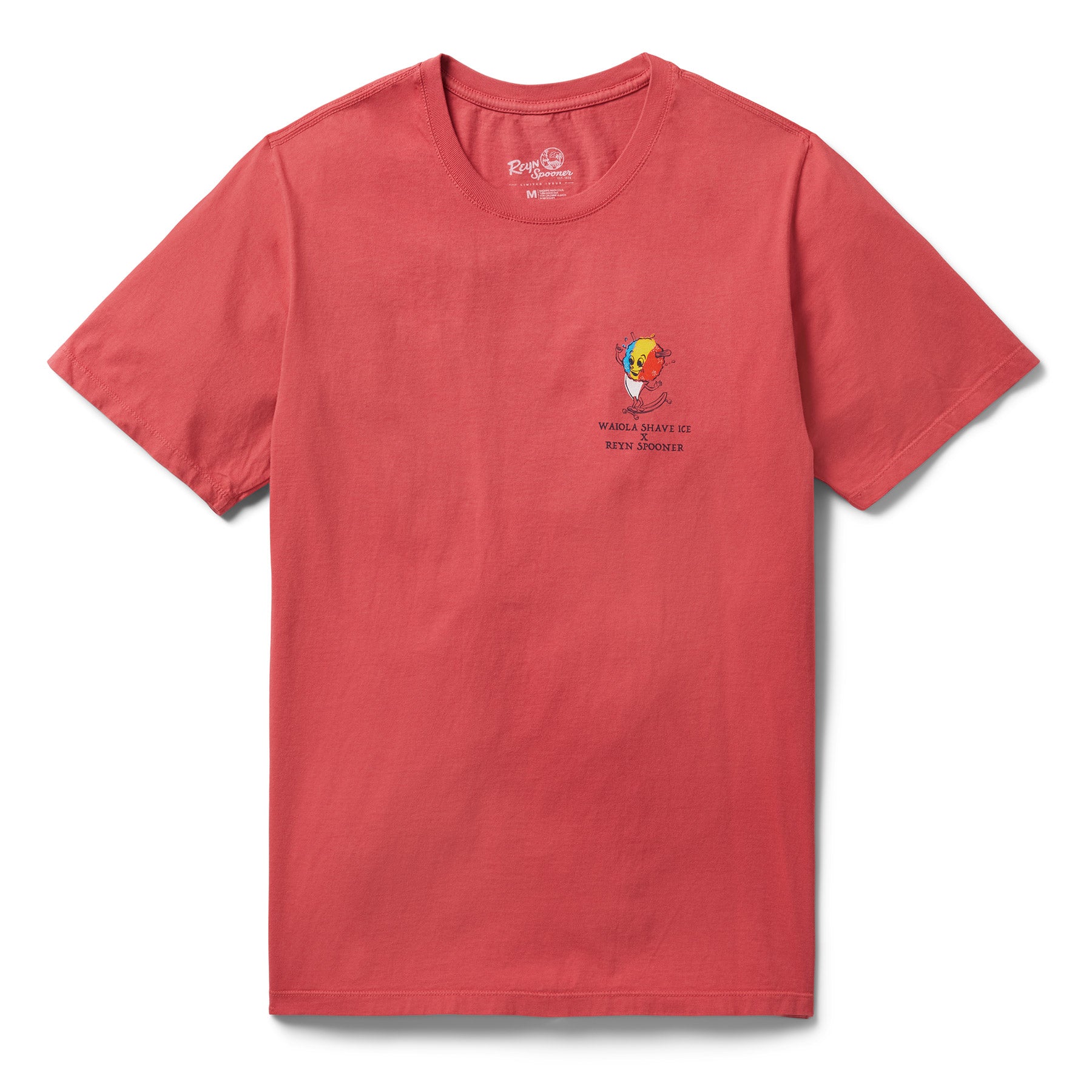 Reyn Spooner WAIOLA SHAVE ICE GRAPHIC TEE in BRICK