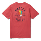 Reyn Spooner WAIOLA SHAVE ICE GRAPHIC TEE in BRICK