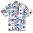 Reyn Spooner LOS ANGELES DODGERS AMERICANA in WHITE