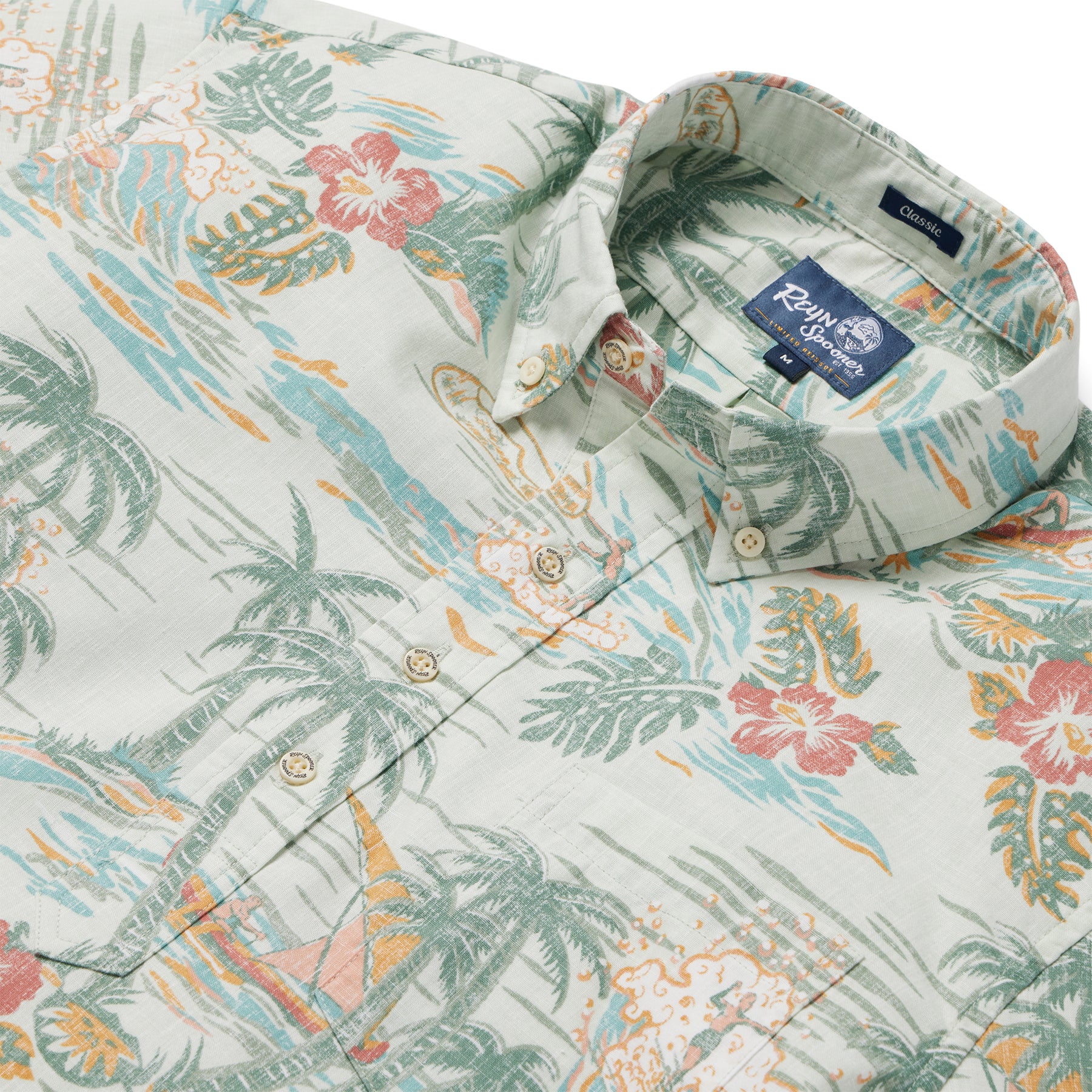 Reyn Spooner KAIMANA BEACH PULLOVER in SMOKE