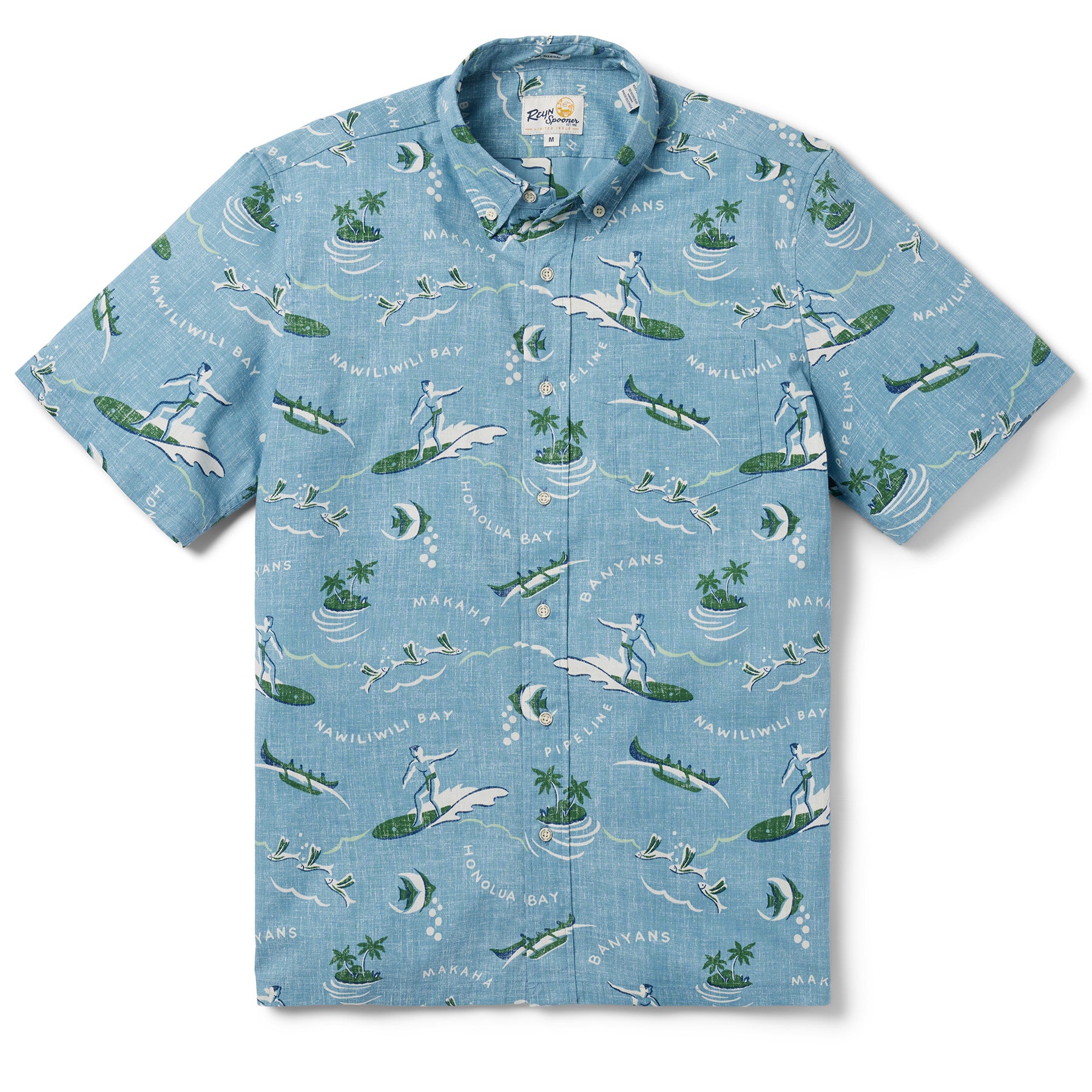 Reyn Spooner selling Hawaiian Aloha Button Down Shirt