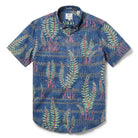 Reyn Spooner FERN TAPA TAILORED in NAVY