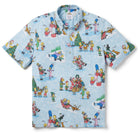 Reyn Spooner SIMPSONS GREETINGS PULLOVER in LIGHT BLUE