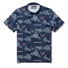 Reyn Spooner HOUSTON TEXANS PUA PERFORMANCE POLO in DARK NAVY