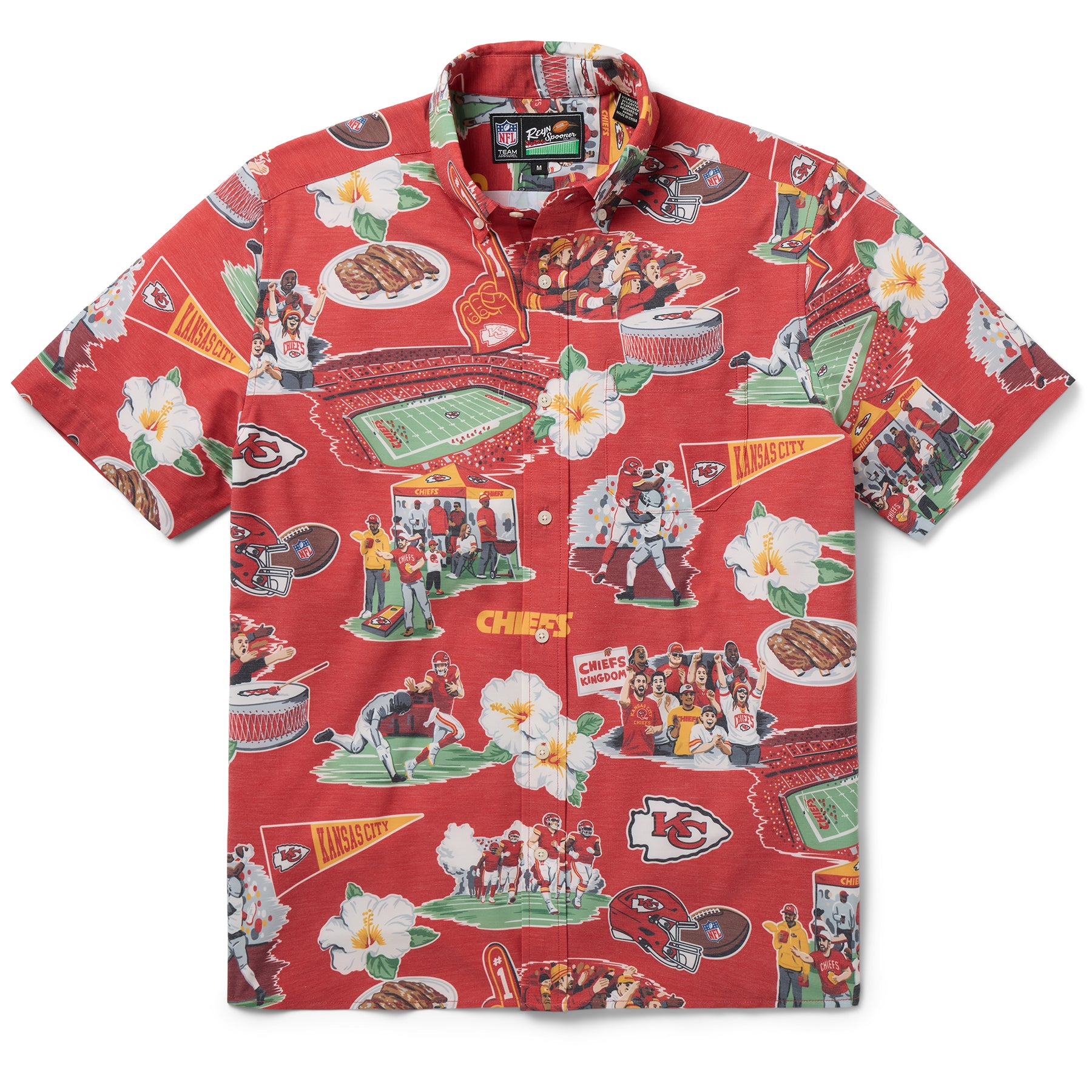 Kansas city chiefs hawaiian shirt best sale