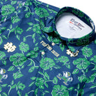 Reyn Spooner UNIVERSITY OF NOTRE DAME GAME DAY PERFORMANCE POLO in NAVY