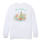 Reyn Spooner CHRISTMAS UNDER THE SEA LONG SLEEVE GRAPHIC TEE in WHITE