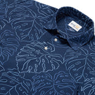 Reyn Spooner FRIENDLY FRONDS PERFORMANCE POLO in NAVY