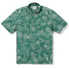 Reyn Spooner HAWAIIAN GARDENIAS BUTTON FRONT in PINE