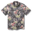 Reyn Spooner POPPIN' PEONIES BUTTON FRONT in CHARCOAL