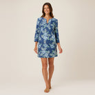 Reyn Spooner PUA ALOALO ELLA DRESS in NAVY