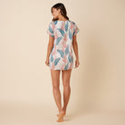 Reyn Spooner HELICONIA V-NECK COVERUP in WHITE