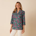 Reyn Spooner PAHALA TUNIC in NAVY