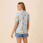 Reyn Spooner THE SIMPSONS™ COWABUNGA! ABBY TOP in CHAMBRAY