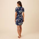 Reyn Spooner FORBIDDEN GARDENS OLIVIA DRESS in NAVY