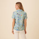 Reyn Spooner MONTEREY BAY ABBY TOP in FADED DENIM