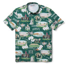 Reyn Spooner UNIVERSITY OF HAWAI'I SCENIC PERFORMANCE POLO in GREEN