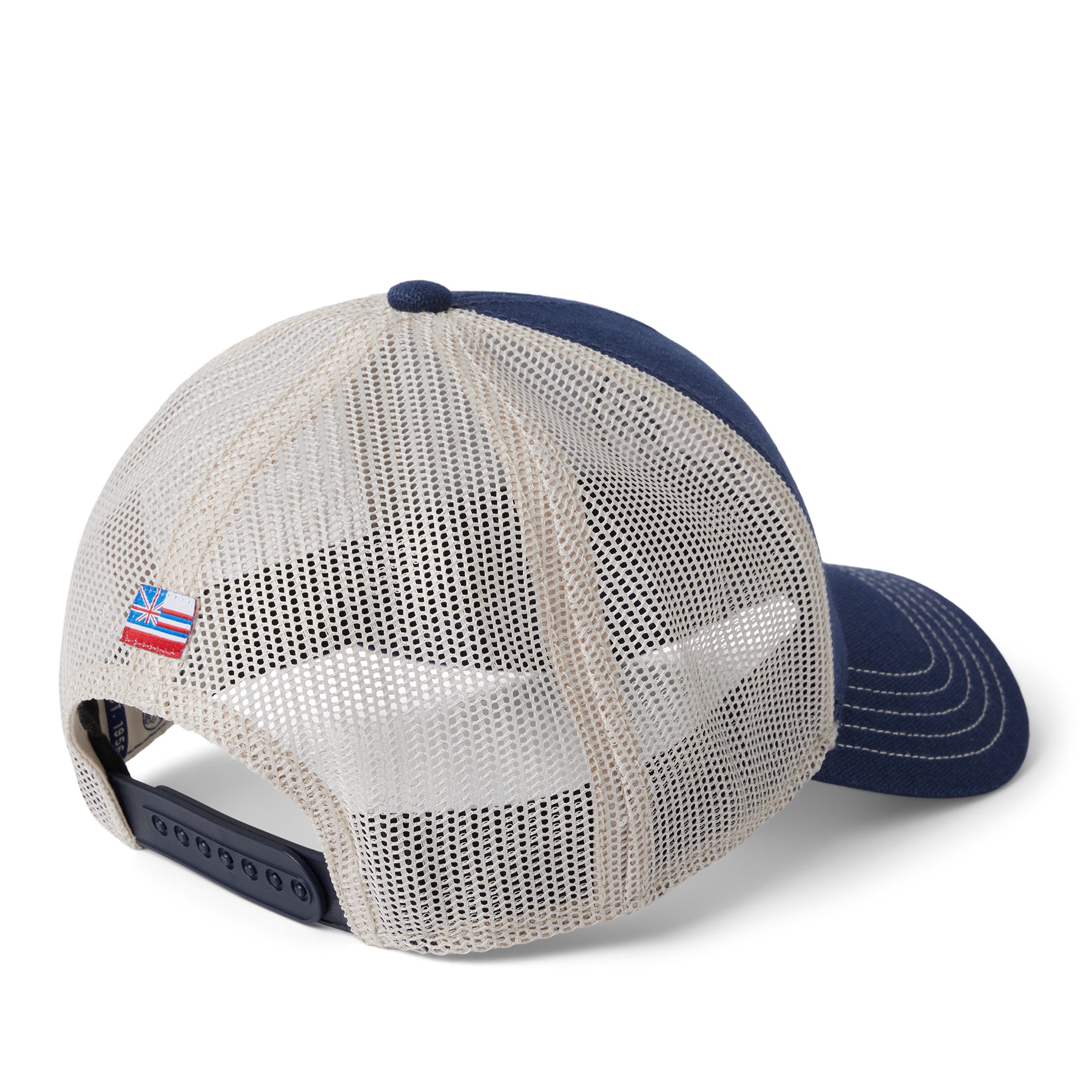 Reyn Spooner REYN SPOONER RETRO TRUCKER HAT in NAVY