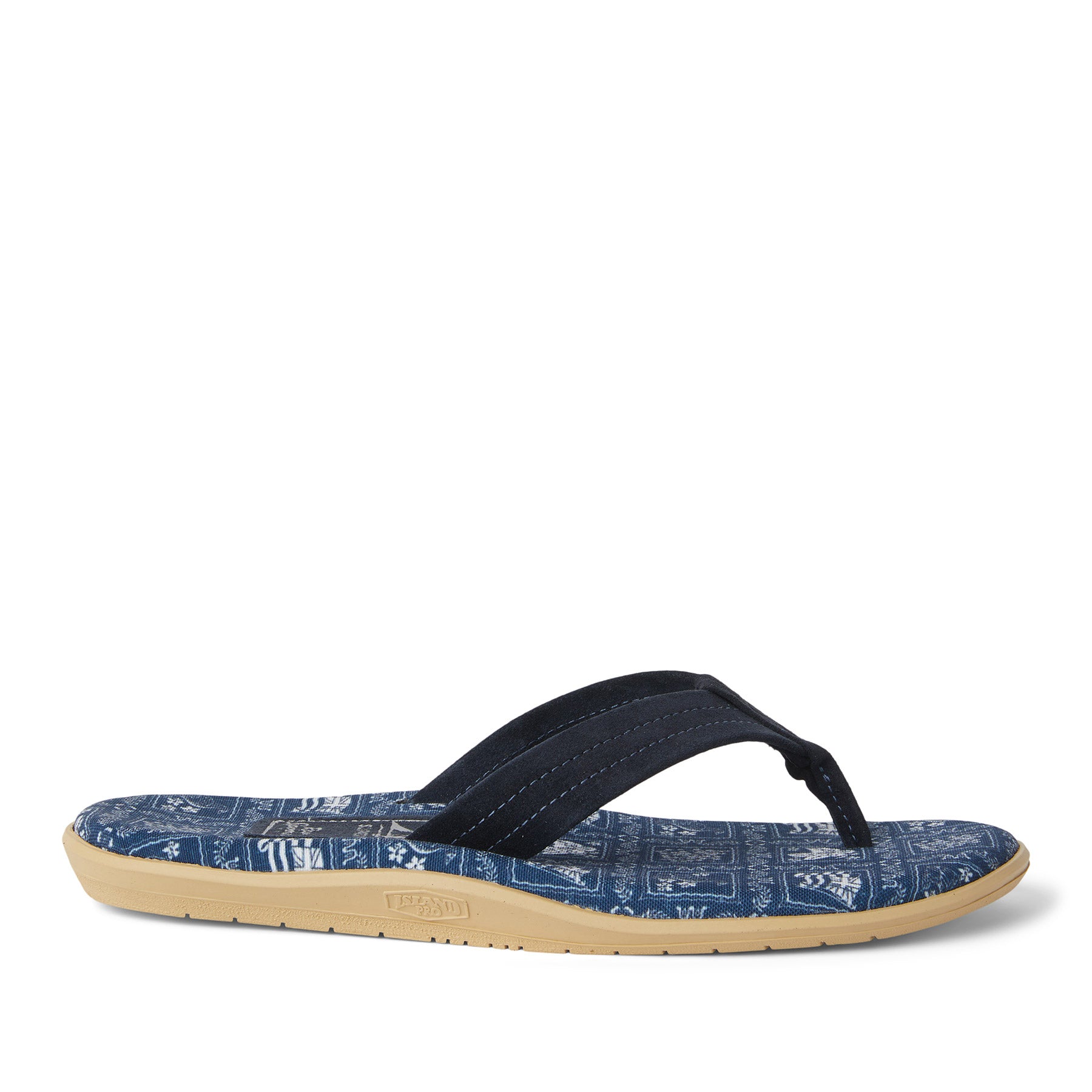 Reyn Spooner ISLAND SLIPPER LAHAINA SAILOR in NAVY