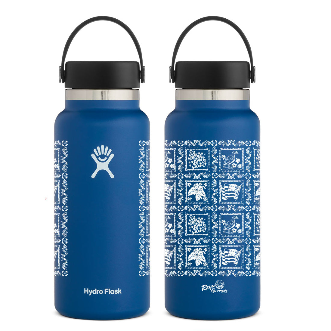 Reyn Spooner LAHAINA SAILOR HYDRO FLASK 32 OZ. in NAVY