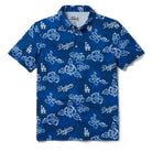 Reyn Spooner LOS ANGELES DODGERS PUA PERFORMANCE POLO in BLUE