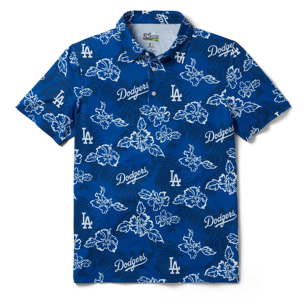 Los Angeles Dodgers Reyn Spooner Youth scenic Button-Up Shirt - White